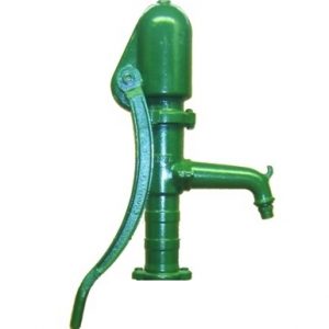 VEVOR Schwengelpumpe Gartenpumpe Handschwengelpumpe Wasserpumpe Grün  Vintage 
